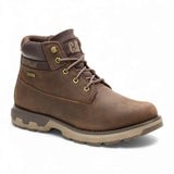 Pursue - Bottines de travail et de randonnée en cuir marron foncé pour hommes