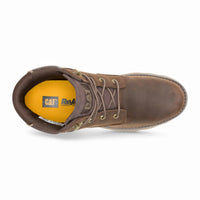 Pursue - Bottines de travail et de randonnée en cuir marron foncé pour hommes