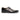 Romero - Chaussures à boucle simple noires polies pour hommes