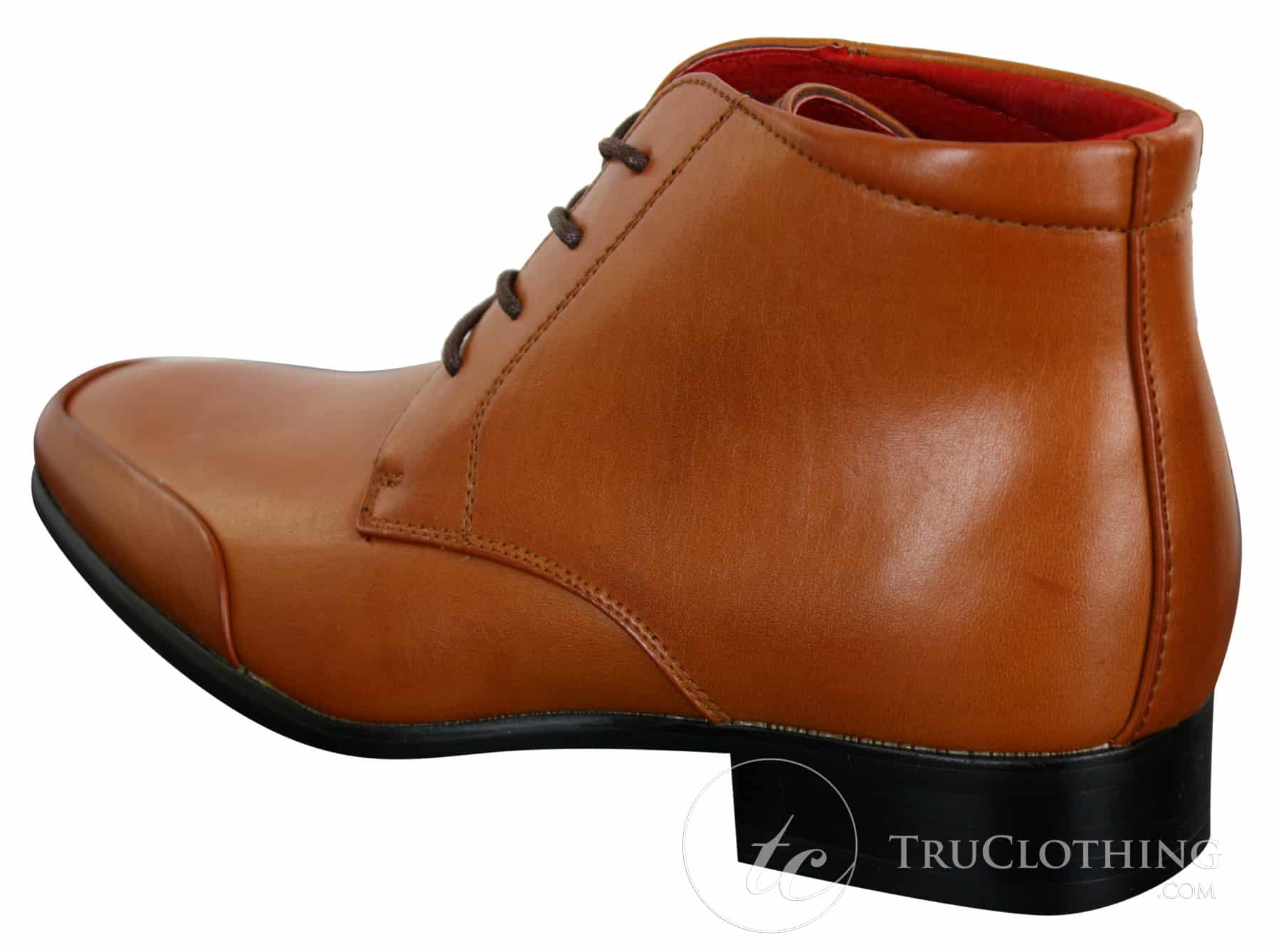 Rossellini Aldo Mens Laced Chelsea Dealer Ankle Boots Tan Brown Black Smart Casual Leather