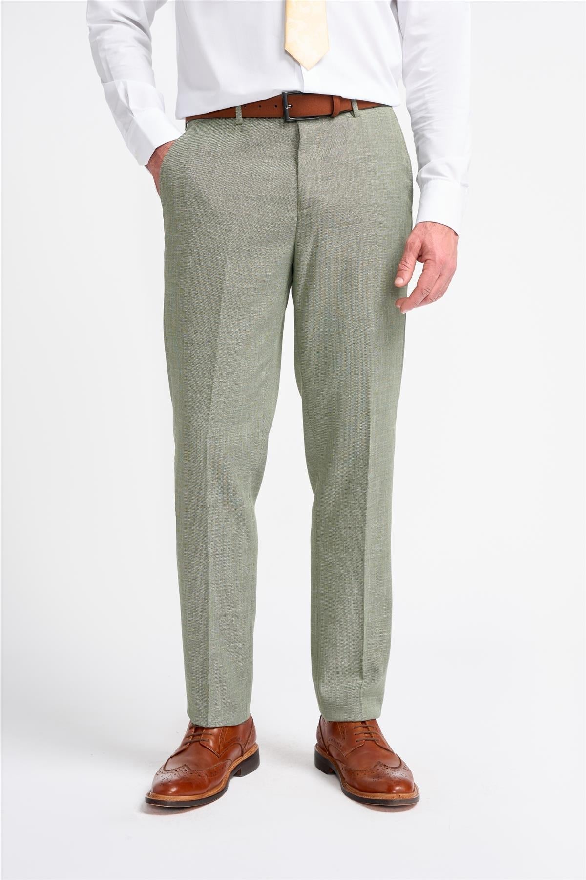 Seeba - Pantalon classique anthracite pour homme