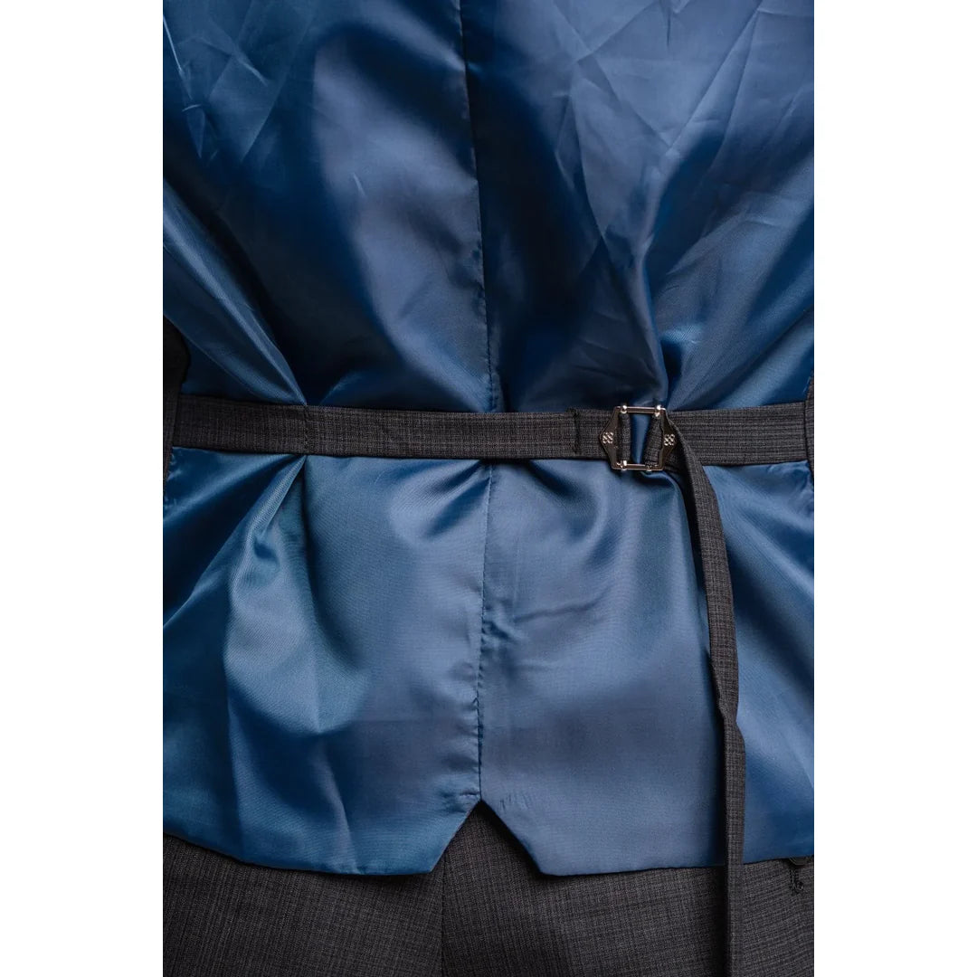 Seeba Seeba - Gilet classique anthracite pour homme : Achetez en ligne ...