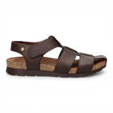 Sandales Stanley C1 pour hommes, imperméables, en cuir marron écorce