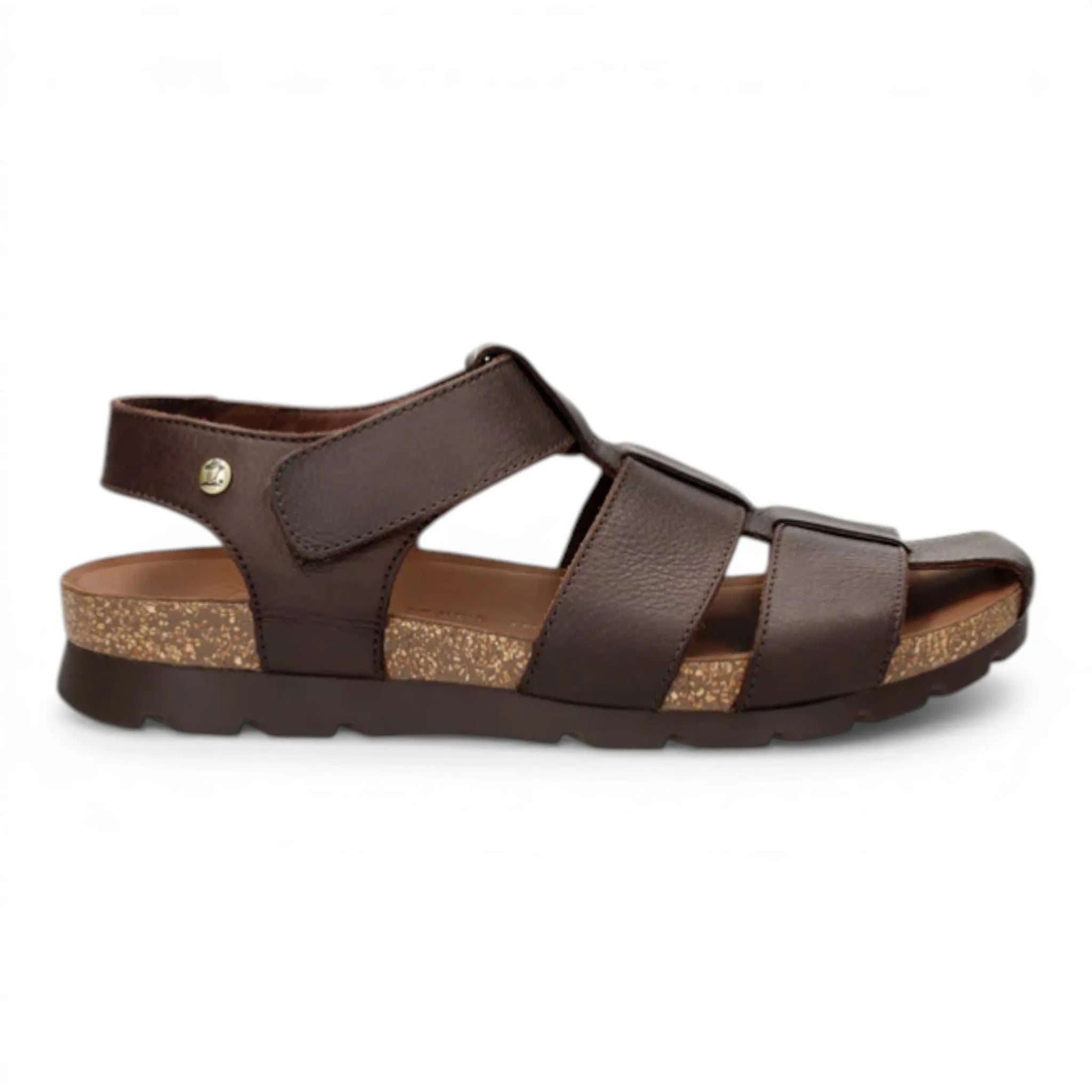 Sandales Stanley C1 pour hommes, imperméables, en cuir marron écorce