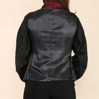 Gilet en tweed à chevrons pour femme, rouge bordeaux, style classique des années 1920