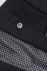 Costume noir vintage pour homme, années 1920