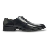 Taylor - Chaussures Derby classiques à lacets en cuir noir pour homme