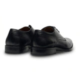 Taylor - Chaussures Derby classiques à lacets en cuir noir pour homme