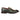 Mocassins Tristian pour homme en cuir vert à chevrons et tweed