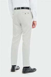 Tropez - Pantalon de costume gris pour homme