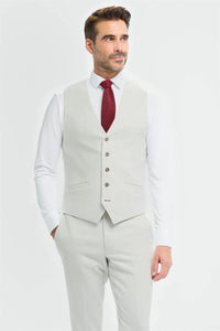 Tropez - Gilet gris pour homme