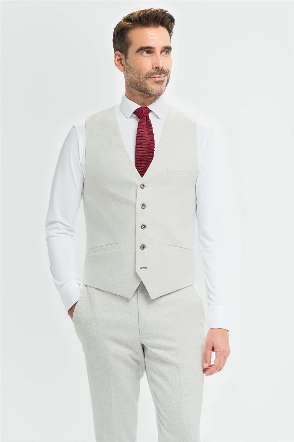 Tropez - Gilet gris pour homme