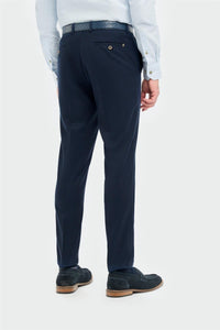 Tropez - Pantalon de costume bleu marine pour homme