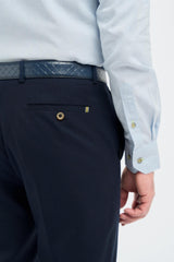 Tropez - Pantalon de costume bleu marine pour homme