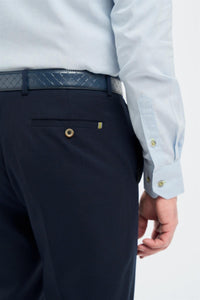 Tropez - Pantalon de costume bleu marine pour homme
