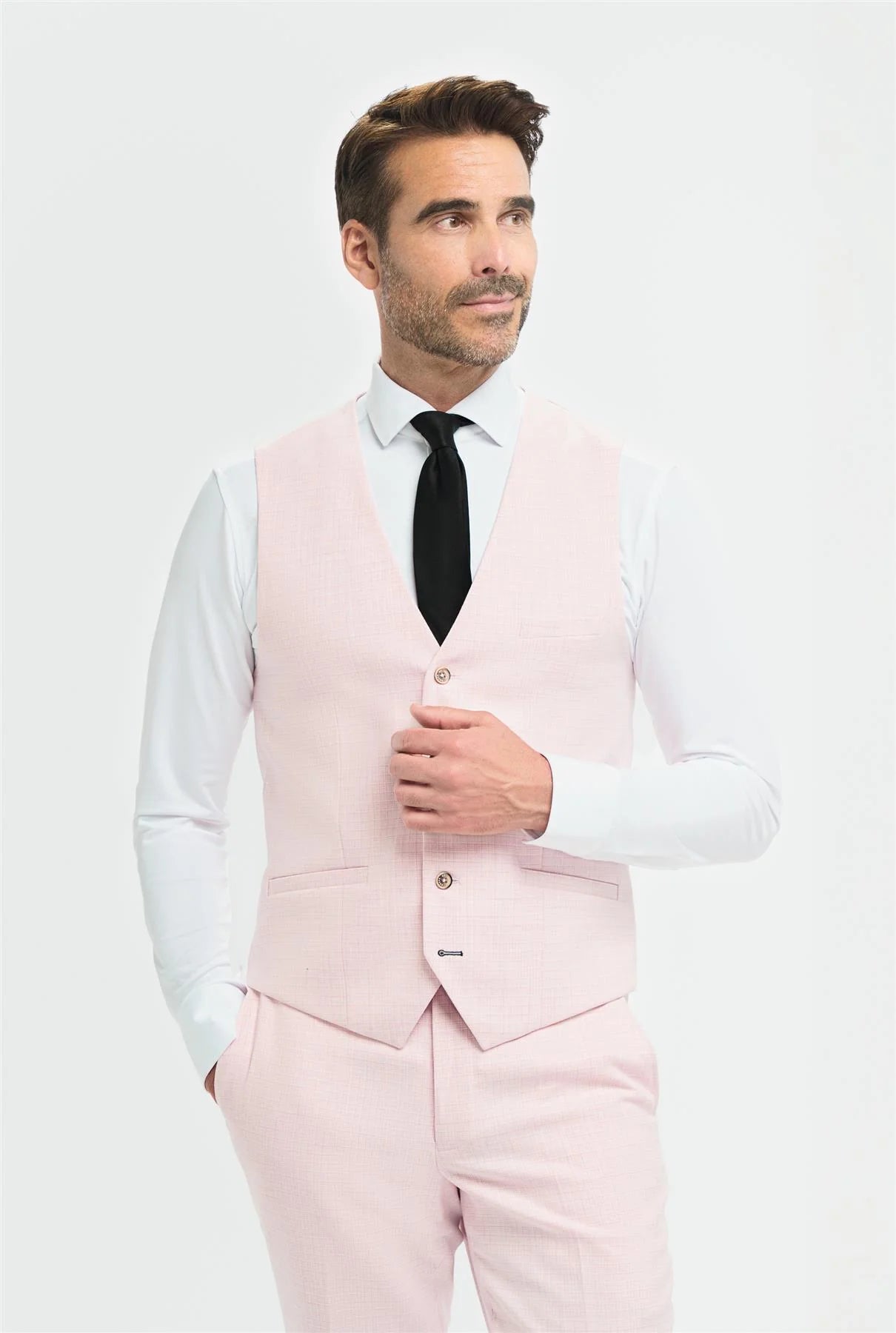 Tropez - Gilet rose pour homme