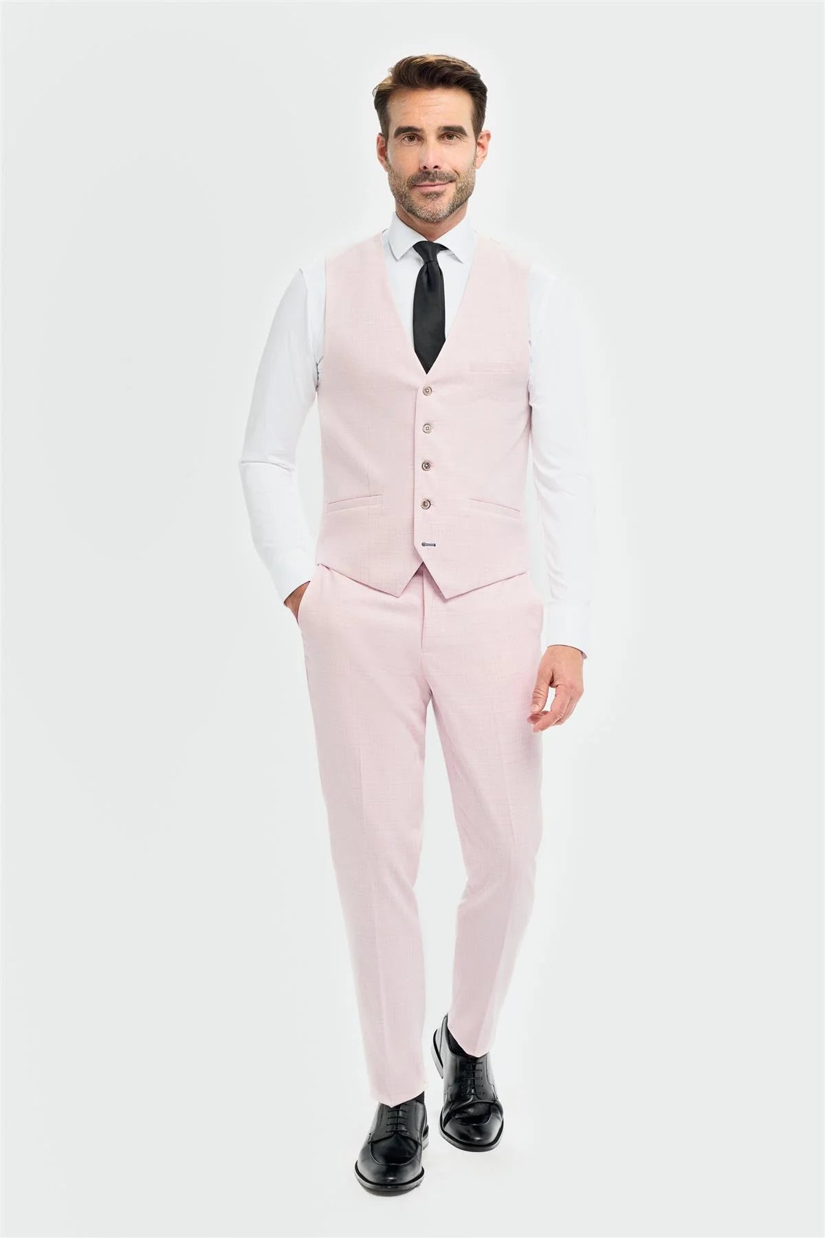 Tropez - Gilet rose pour homme