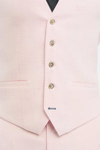 Tropez - Gilet rose pour homme