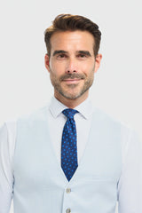 Tropez - Gilet bleu ciel pour homme