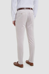 Pantalon à chevrons beige Vasco pour homme
