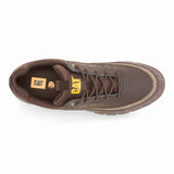 Versage Lo - Baskets de randonnée légères en cuir marron pour hommes