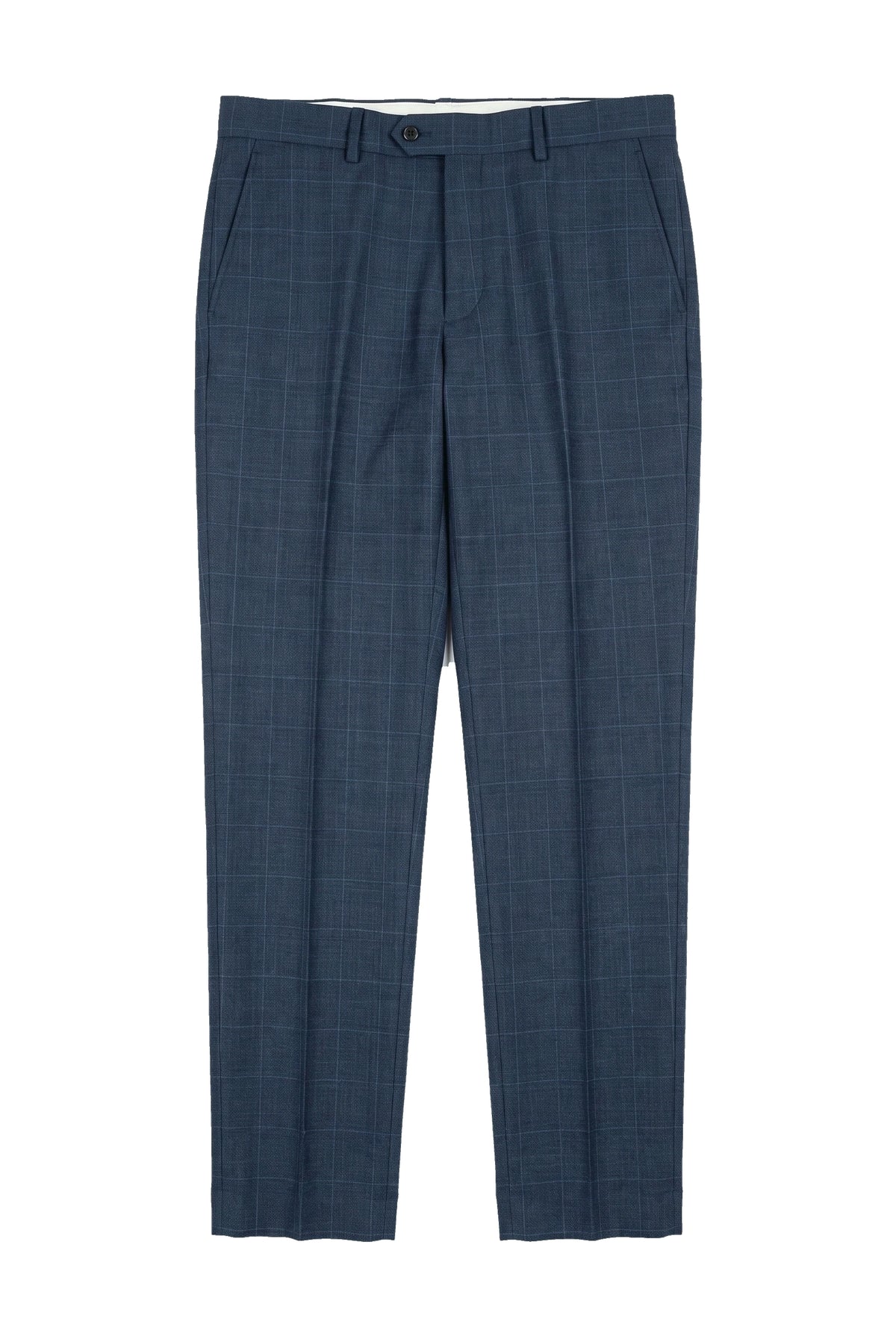 Pantalon à carreaux bleus pour homme Viceroy