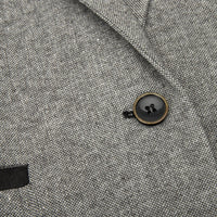 wsn03 - Gilet blazer en tweed gris pour femme, écusson Elow, style Peaky des années 1920